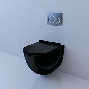 Унитаз подвесной ESBANO - GARCIA (Black)